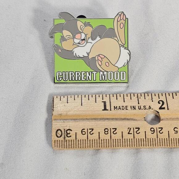 2019 Disney Parks Bambi Thumper Current Mood Pin W/backing Enamel Colorful - Picture 2 of 5